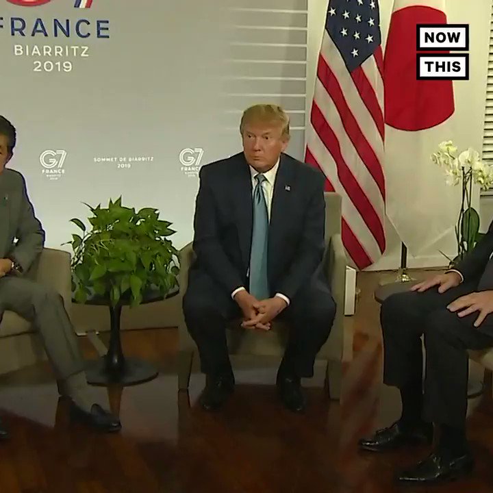 This video of Trump moping around the G7 like Santa didn’t get him what he wanted for Christmas, is so sad and pathetic that it’s hilarious. But don’t retweet this, because it would drive Trump crazier. Would be a real shame if it went viral.
