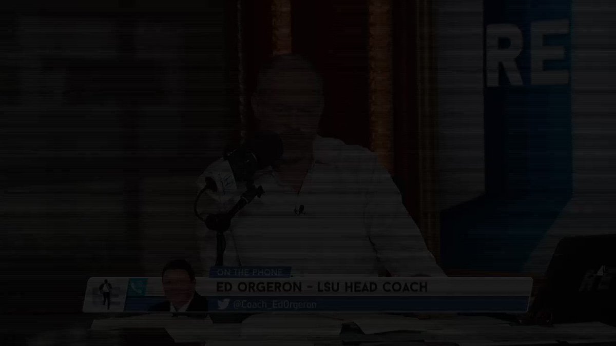 Rich Eisen Show (@RichEisenShow) on Twitter photo 2019-09-10 00:04:01 .@LSUFootball @Coach_EdOrgeron told us about his gutsy 3rd down call against #Texas and his new spread offense led by QB @Joe_Burrow10: .@LSUFootball @Coach_EdOrgeron told us about his gutsy 3rd down call against #Texas and his new spread offense led by QB @Joe_Burrow10: