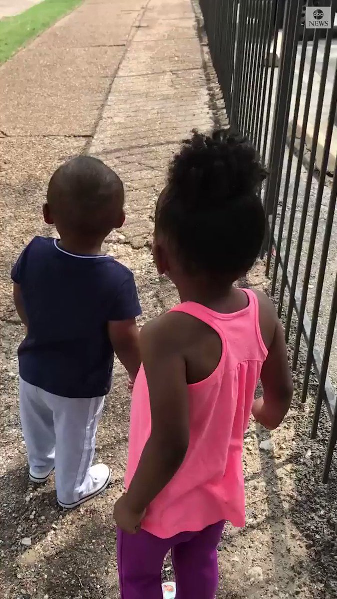 Police in Texas say they arrested a man who was seen speeding past a school bus last month, nearly running over a young girl. https://abcn.ws/2UMohM7