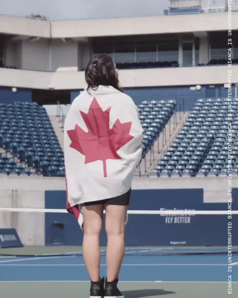 The young queen @bandreescu_ is home & back where it all began @tenniscanada ๐จ๐ฆ More to come ๐๐๐พ#SheTheNorth #StriveForGreatness