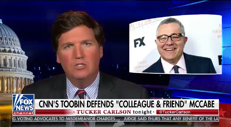 ICYMI: I was on @TuckerCarlson last night discussing the latest on McCabe. Take a look.