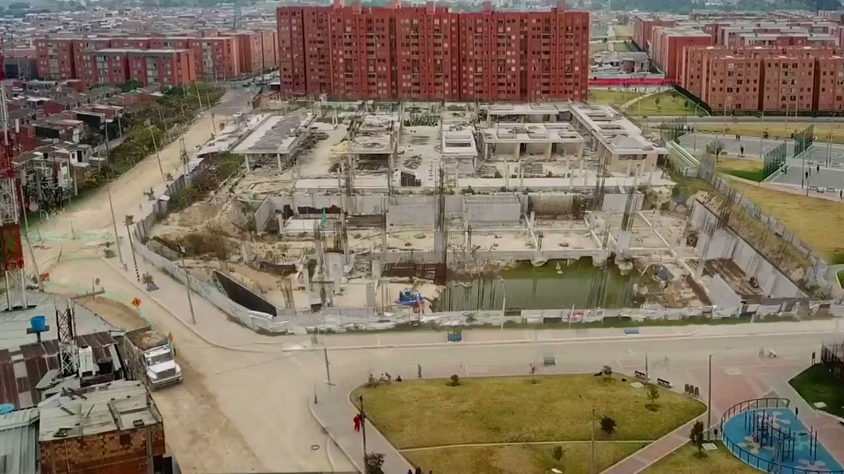 Avanzamos en la construcción del Teatro El Ensueño en Ciudad Bolívar, para que en 2019 más ciudadanos puedan disfrutar espectáculos de música, danza, circo, teatro y mucho más. ¡Una obra de BOGOTÁ! 💛❤