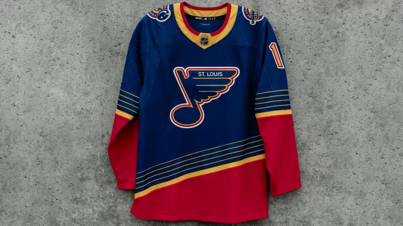 adidas Hockey on X: IT'S BAAACK!!! The @StLouisBlues turn back time with  the #adizero Retro Jersey, inspired by their '95 threads with a new modern  twist. @NHL #adidasHockey  / X