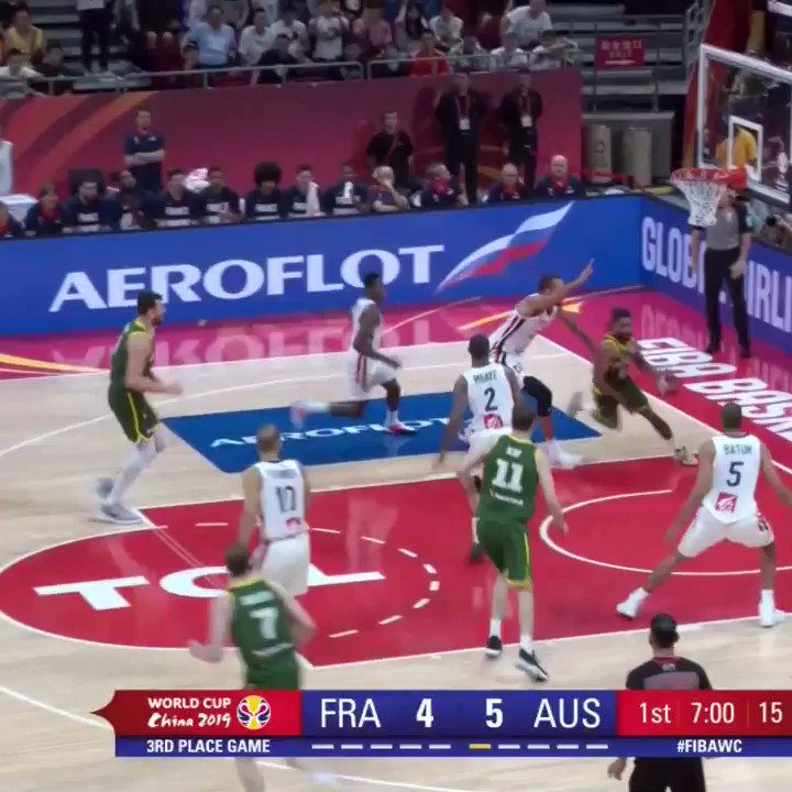 🇦🇺 Joeingles7' scored a team-high 17 PTS and Patty_Mills' added 15 PTS to close out BasketballAus's FIBAWC!
#AustraliaGotGame #FIBAWC #NBA