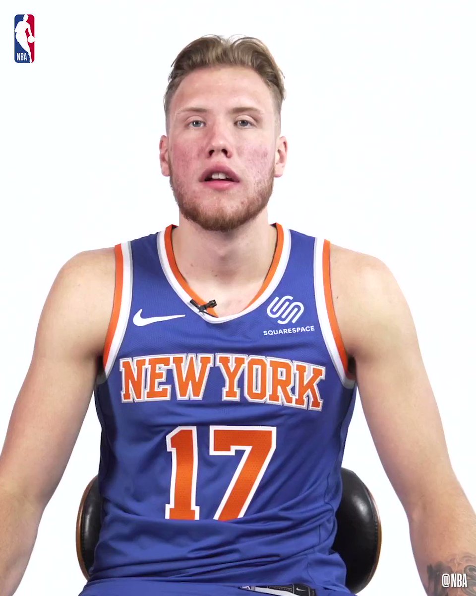 "Keep doing you! Don't change anything."
For #NBARookieWeek, get to know No. 47 overall #NBADraft pick & @nyknicks rookie @_iggy_braz! #NBARooks
