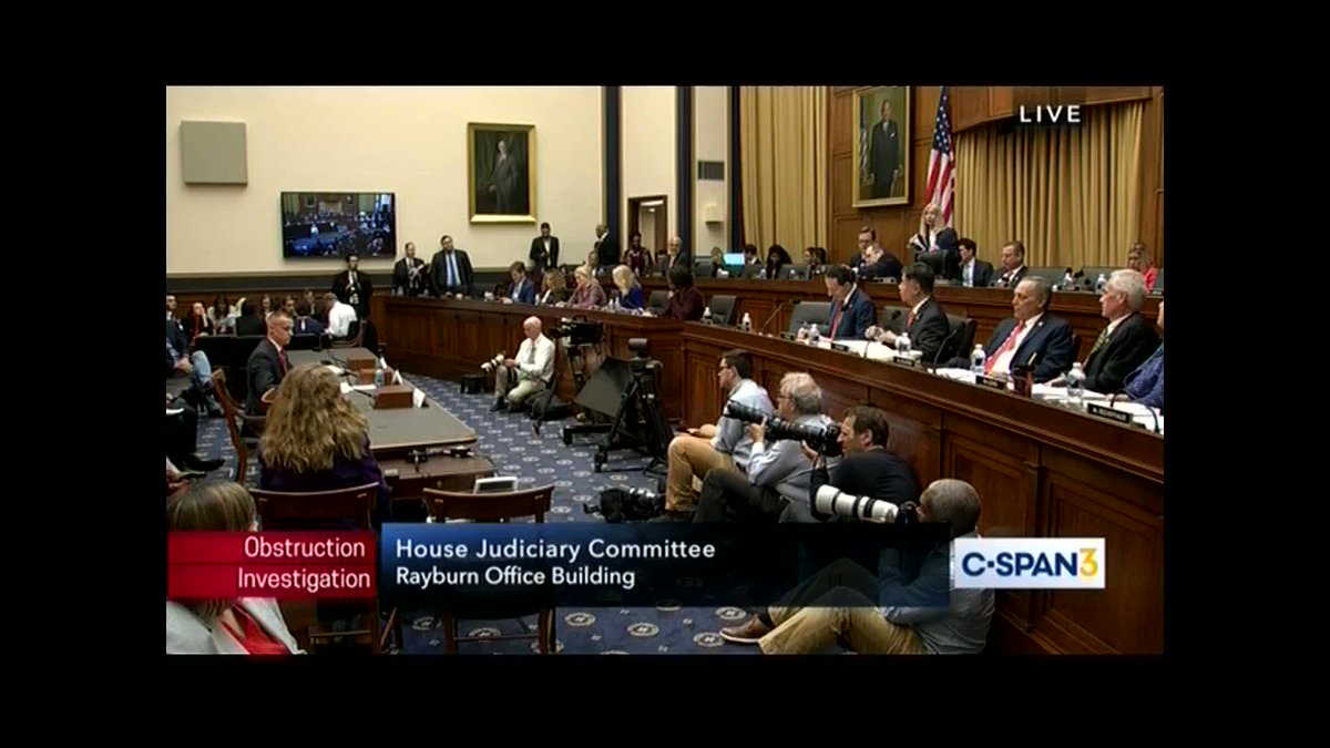 As we learned with Mueller, witness testimony is critical to any investigation. Today on #ConstitutionDay, @HouseJudiciary is holding #CoreyLewandowski & Trump accountable for their #CultureofCorruption. No one is above the law. The American people deserve truth & accountability. https://t.co/KLLMXtGzlu