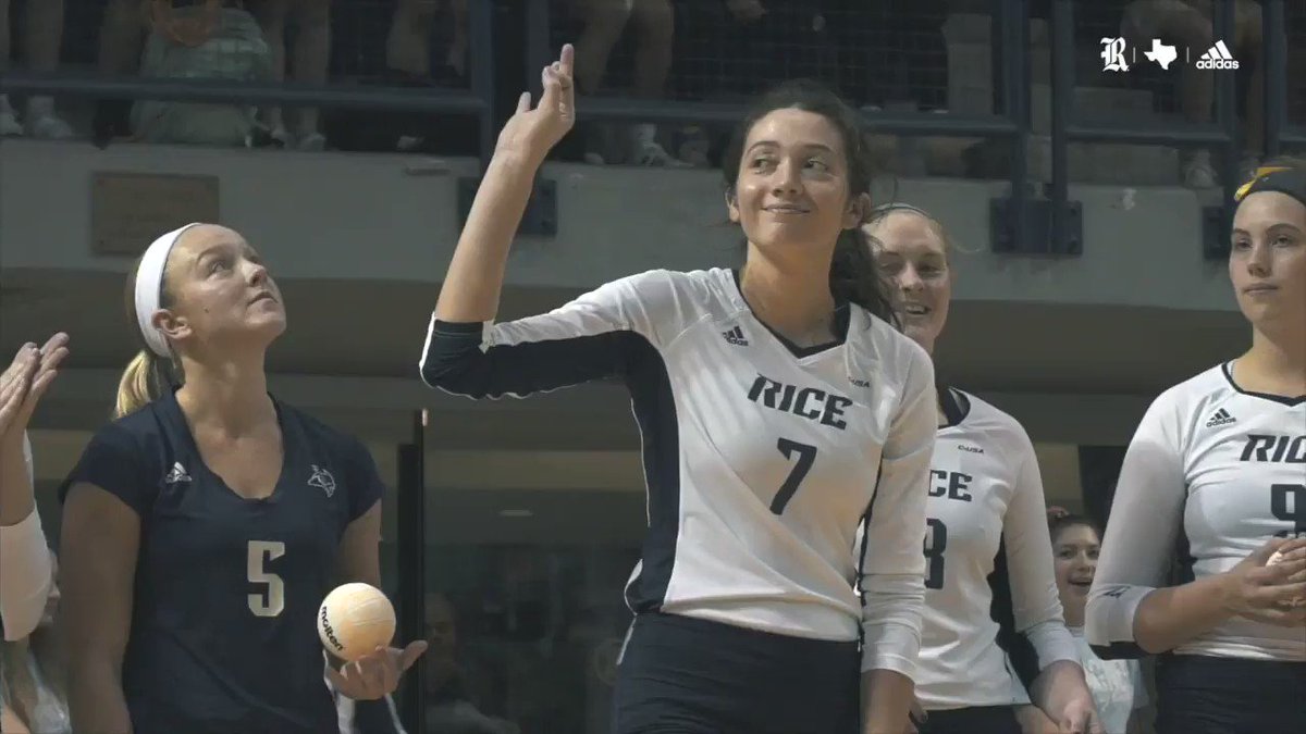 Rewind and recap Riceโs stunning victory against No. 3 Texas last night in front of a record home crowd. โฎ#NCAAVB | @RiceVolleyball
