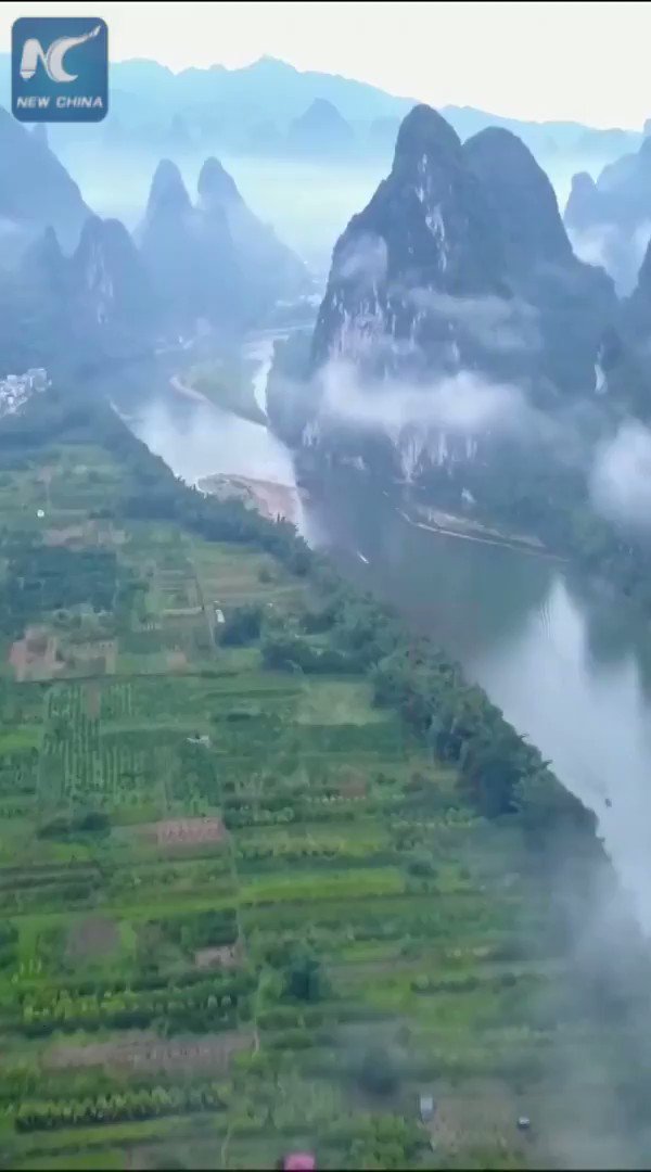 The "peerless beauty" of Guilin, south China