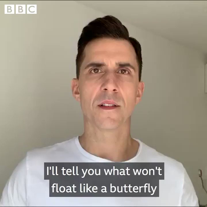 "I'll tell you what won't float like a butterfly and sting like a bee. Muhammad Ali's reputation."Yes @russell_kane is going toe-to-toe with the sainted image of The Greatest on the latest #EvilGenius.https://www.bbc.co.uk/programmes/p07nhq63 …