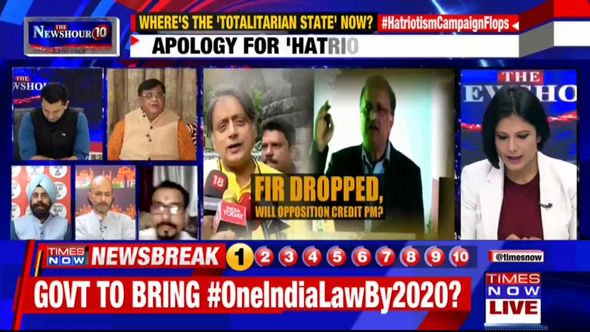 The sedition law is archaic & is not required in a modern democracy: @tehseenp, Political Analyst tells Padmaja Joshi on @thenewshour AGENDA. | #HatriotismCampaignFlops