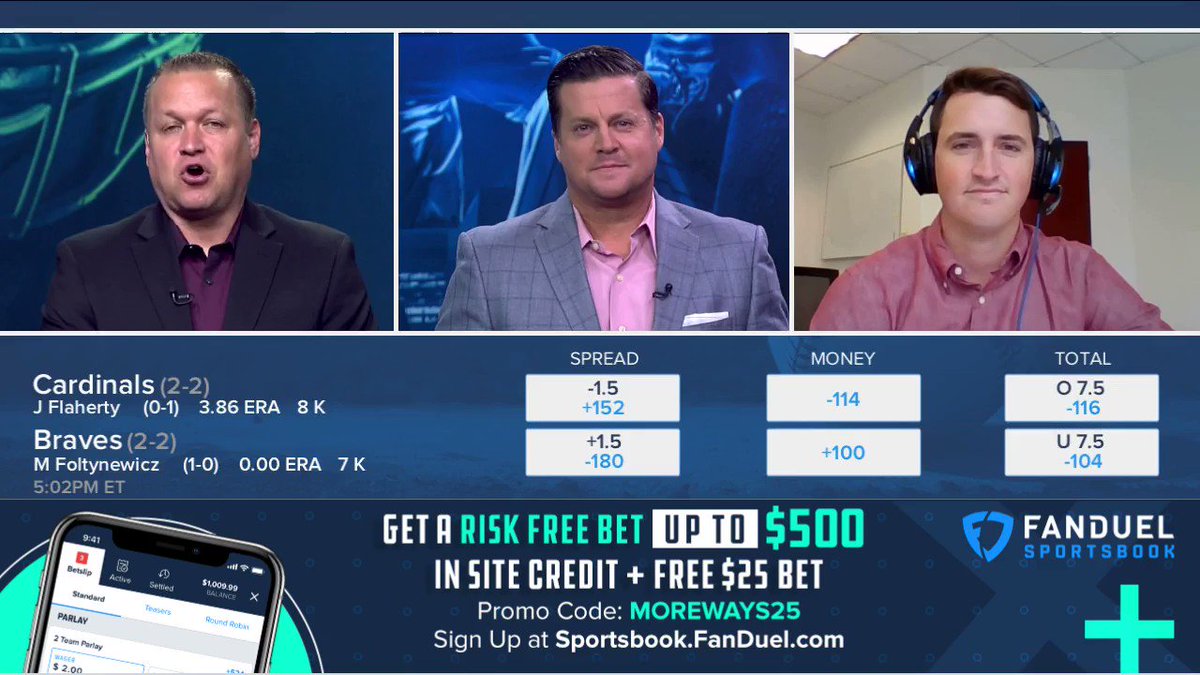"It's going to be tight, but I like that veteran experience from the Cardinals to pay off in the end"
@tomheenan_, @mrogondino and @icecoldexacta preview Game 5 of the #NLDS between the Cardinals and the Braves on @MoreWaysToWinTV 📺