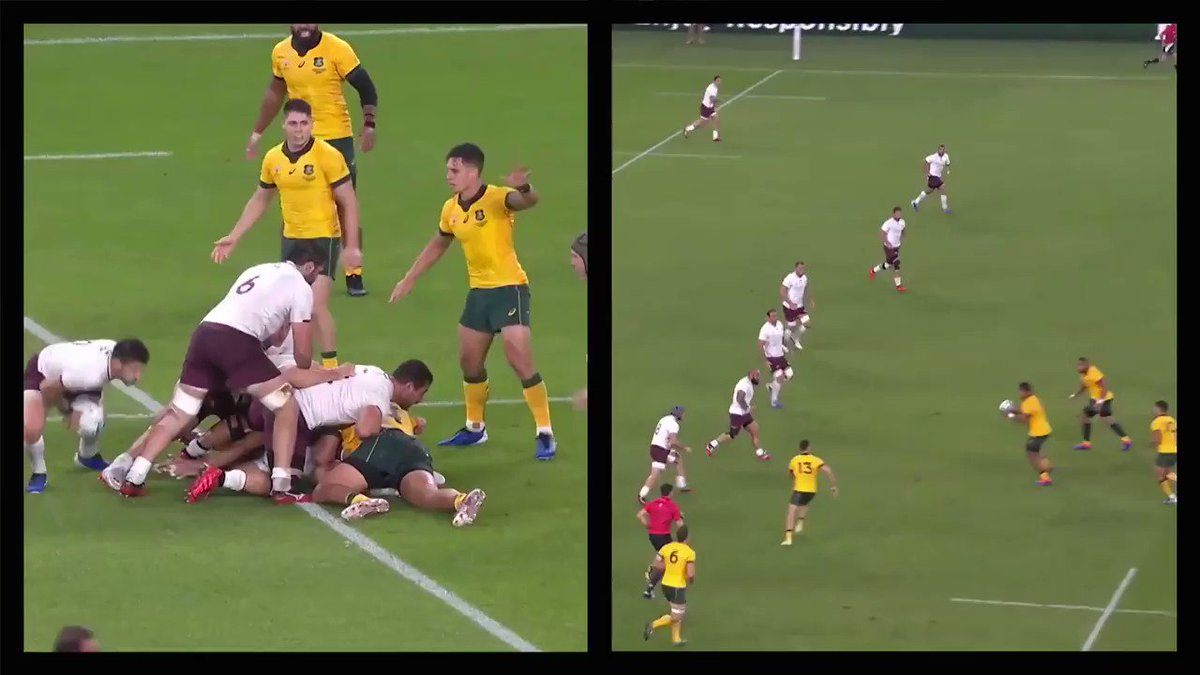 Rugby World Cup (@rugbyworldcup) on Twitter photo 2019-10-15 09:49:53 There were 265 tackles made during #AUSvGEO 218 by @GeorgianRugby ๐ฎ๐ฏ Pure physicality from both sides ๐ฅ๐ช #RWC2019 #RWCShizuoka There were 265 tackles made during #AUSvGEO 218 by @GeorgianRugby ๐ฎ๐ฏ Pure physicality from both sides ๐ฅ๐ช #RWC2019 #RWCShizuoka