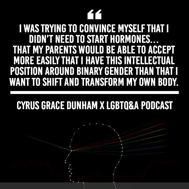 The Advocate (@TheAdvocateMag) on Twitter photo 2019-10-15 21:33:20 Writer #CyrusGraceDunham opens up on this weeks episode of @lgbtqpod about how his experience of gender is still evolving, how its affected by privilege and whiteness, and why using he/him pronouns feels scary and erotic. Listen on @hearluminary: bit.ly/LGBTQPodxCyrus Writer #CyrusGraceDunham opens up on this weeks episode of @lgbtqpod about how his experience of gender is still evolving, how its affected by privilege and whiteness, and why using he/him pronouns feels scary and erotic. Listen on @hearluminary: bit.ly/LGBTQPodxCyrus