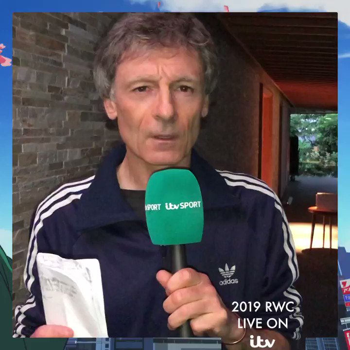 ITV Rugby (@ITVRugby) on Twitter photo 2019-10-17 15:30:00 Following the @IrishRugby press conference in Tokyo, @gabrielclarke05 talks over Joe Schmidts team selection and reflects on the key points raised ahead of a huge meeting with @AllBlacks this weekend! #RWC2019 #NZLvIRE Following the @IrishRugby press conference in Tokyo, @gabrielclarke05 talks over Joe Schmidts team selection and reflects on the key points raised ahead of a huge meeting with @AllBlacks this weekend! #RWC2019 #NZLvIRE