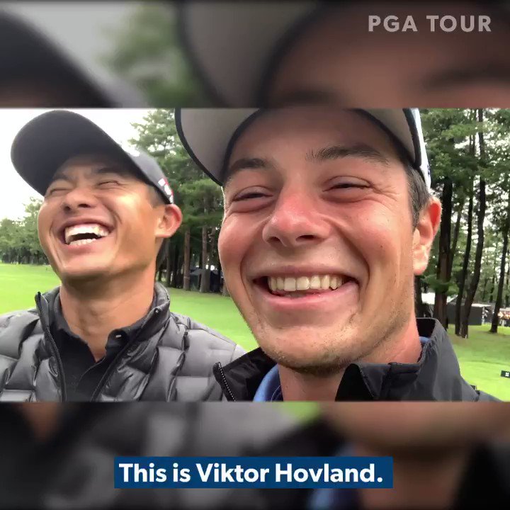 GOLFN'JOKES - Viktor has no chill 😂😂 Via: pgatuor (Twitter)