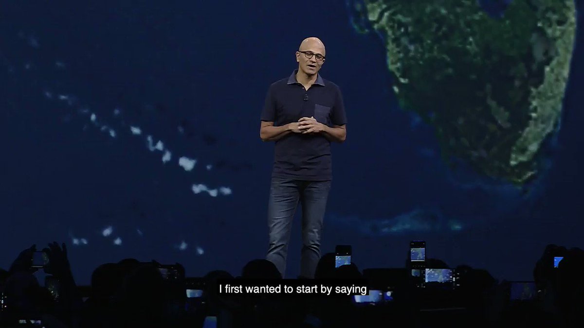 Whether you missed @satyanadella's vision keynote or simply want to re-live the magic, here's a look at today's highlights from #MSIgnite. 👇