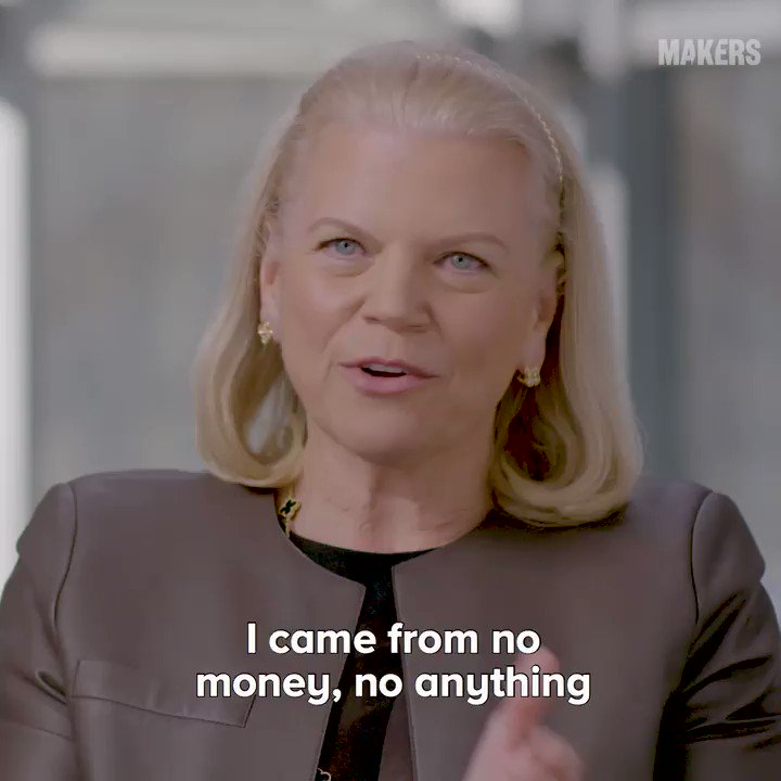 Ginni Rometty describes working her way up from poverty with coding chops and business instincts that took her all the way up the ranks to CEO of @IBM. 🙌 https://t.co/FQuztRajmy #NationalSTEMDay #SheCanSTEM https://t.co/SAhOLIWmIs