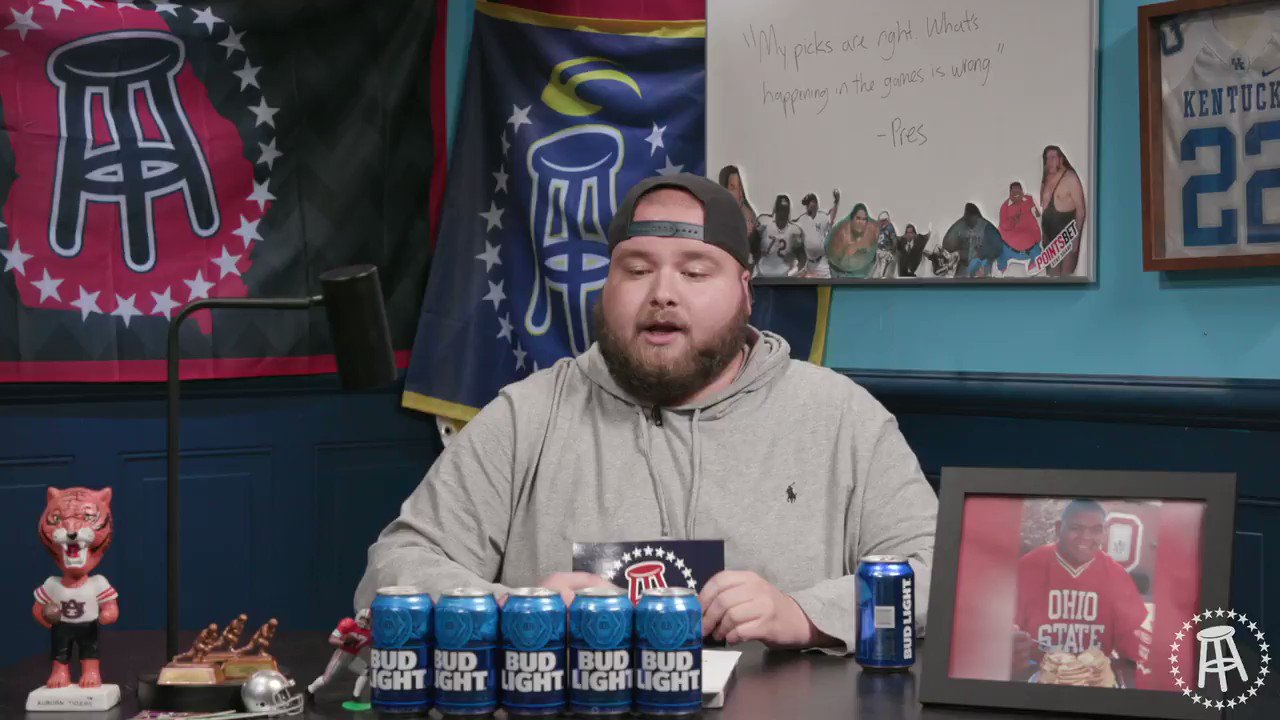 Barstool Sports on Twitter &quot;Ohio State 70 is a lock. Big Ev bets his