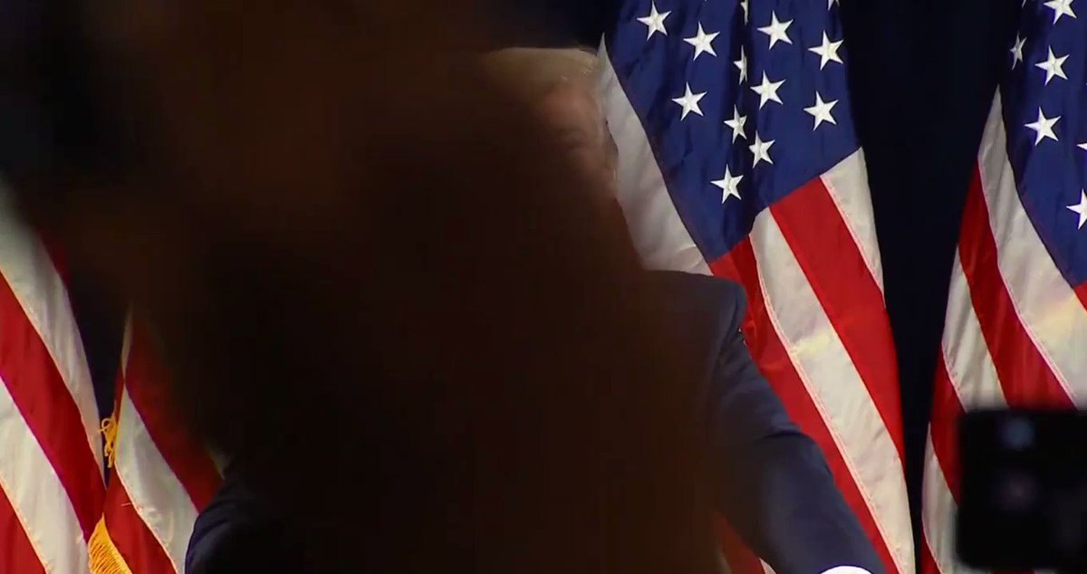 "Blacks for Trump! Blacks for Trump! Blacks for Trump!"
Crowd breaks out in chant supporting @realDonaldTrump after he asks if they preferred "Blacks for Trump" or "African Americans for Trump" at the debut of "Black Voices for Trump," which is a new reelection coalition.