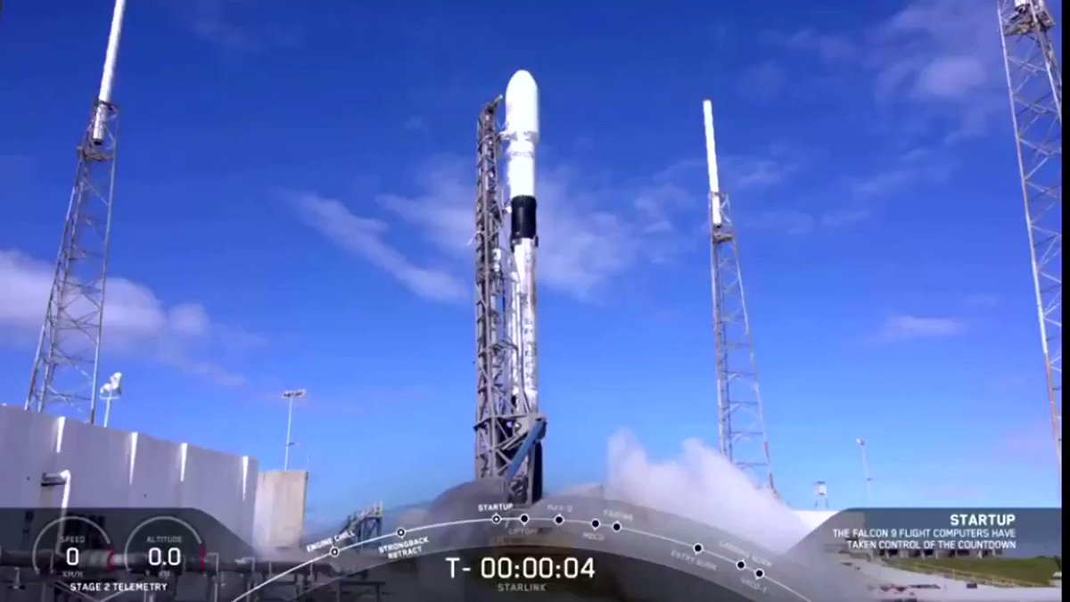 WATCH SpaceX launched Starlink satellites Cape Canaveral ...
