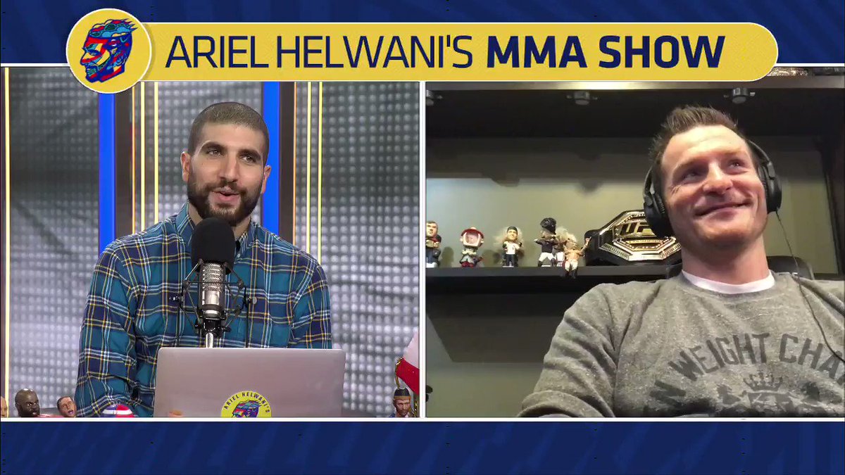 "With DC, I didn't fluke knock him out. I beat him, I decisively beat him."
@StipeMiocic is more intrigued by an MMA fight with Tyson Fury than the Daniel Cormier trilogy (via @arielhelwani)
