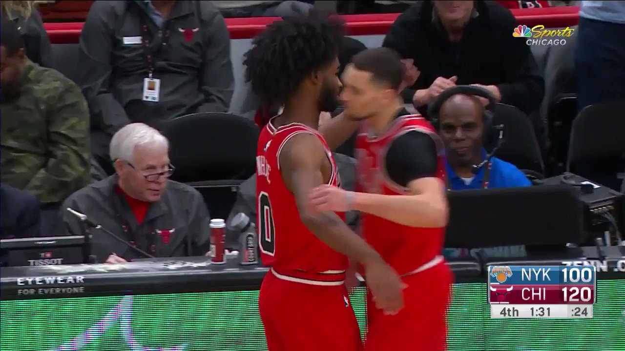 NBA on Twitter ""COBY... COBY... COBY!" CobyWhite (27 PTS) walks off