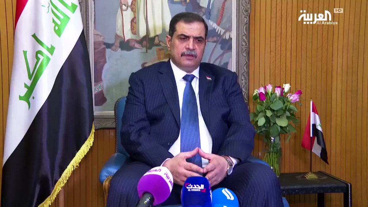 وزير الدفاع العراقي نجاح الشمري: الجهات الأمنية لم تستورد نوعية الرصاص والأسلحة التي استخدمت في قتل المتظاهرين #تظاهرات_العراق