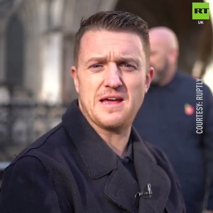RT UK (@RTUKnews) on Twitter photo 2019-11-15 12:31:16 “Go Boris” Tommy Robinson ENDORSES @BorisJohnson The EDL founder made the comments while appearing at court after being sued by a Syrian refugee teenager for defamation. “Go Boris” Tommy Robinson ENDORSES @BorisJohnson The EDL founder made the comments while appearing at court after being sued by a Syrian refugee teenager for defamation.