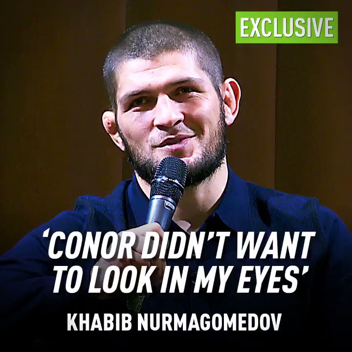 Khabib talks about kids about fighting, life and cucumbers in a Q&A with schoolkids before #UFCMoscow 🥒🇷🇺🦅
Watch the full video here ➡️ https://www.youtube.com/watch?v=BAFbKc8MZHM&feature=youtu.be … 📹