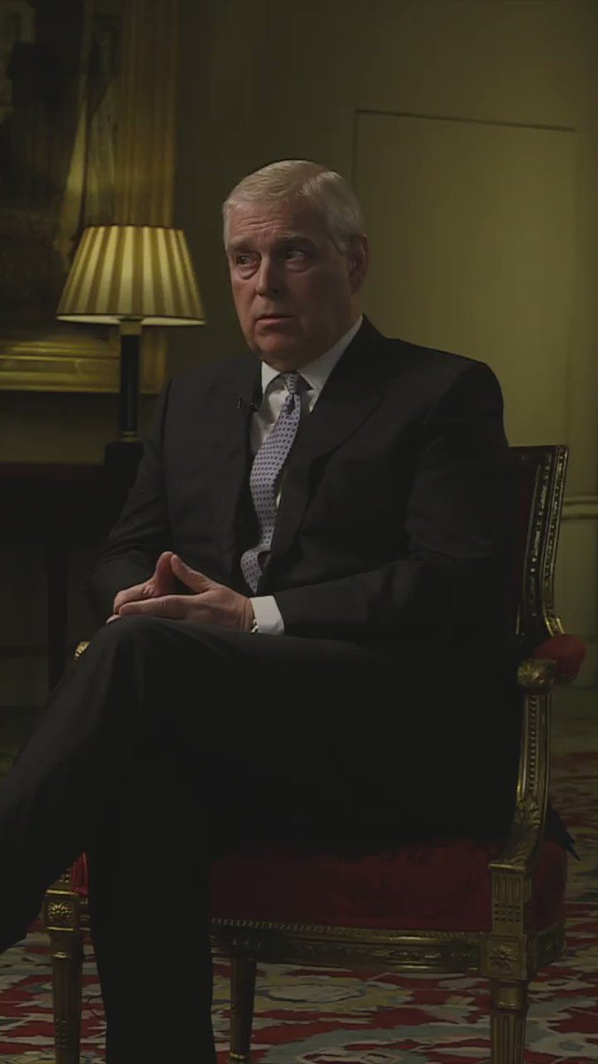 “I didn’t sweat at the time because I had suffered what I would describe as an overdose of adrenalin in the Falkland’s War when I was shot at.”
Prince Andrew disputes claims he had a sweaty dance with a woman who made allegations against him https://bbc.in/2QpVehe
#Newsnight