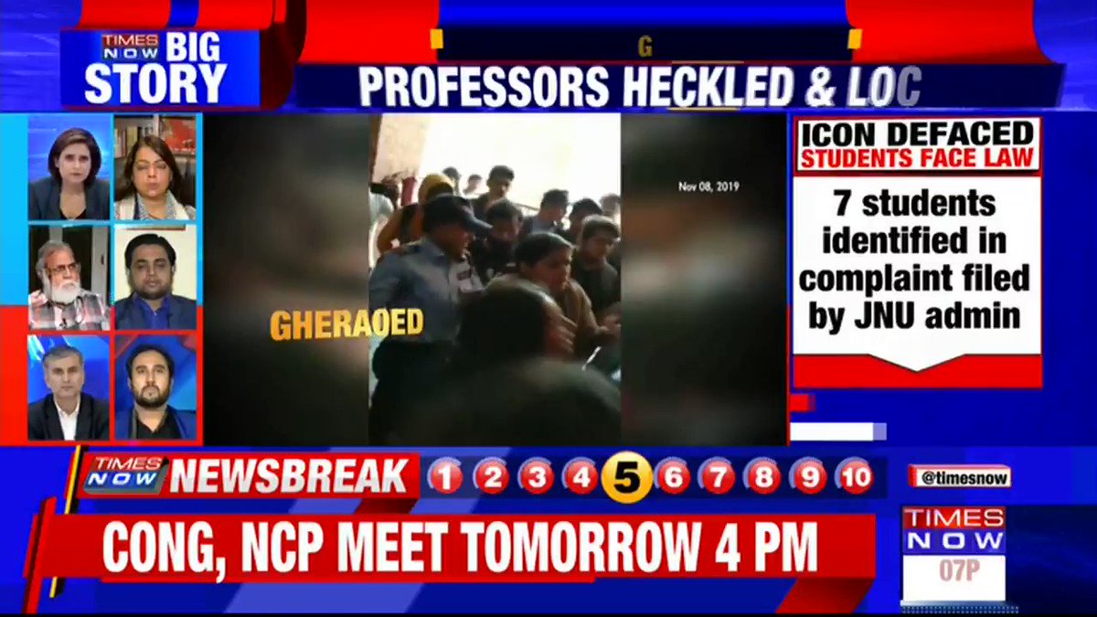 One has to look at this issue from a holistic dimension: Vishweshwar Rao, Professor, Osmania University tells TIMES NOW over @INCIndia justifying vandalism in JNU.