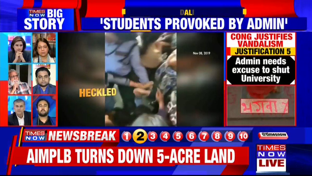The fee-hike was an administrative decision: @jainniti, Spokesperson, BJP tells TIMES NOW over @INCIndia justifying vandalism in JNU.