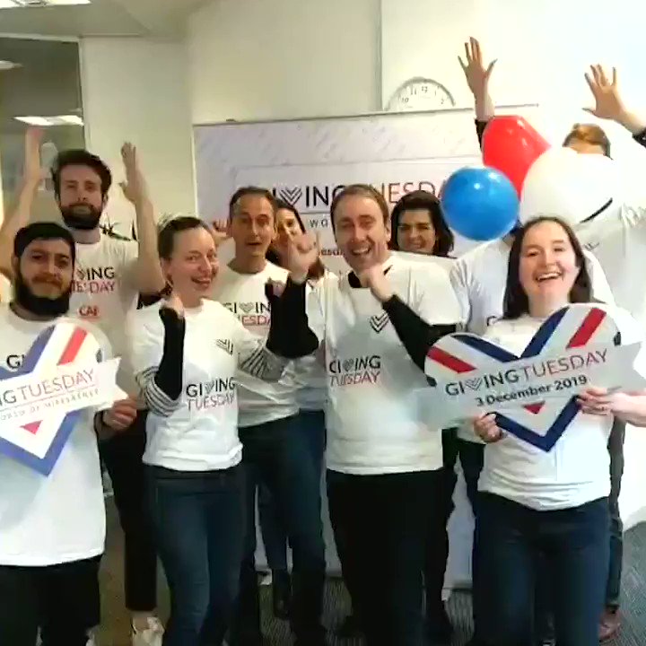 #GivingTuesday UK (@givingtuesdayuk) on Twitter photo 2019-12-03 00:07:00 Its #GivingTuesday! Hello to everyone whos already doing something good for charity ❤️ #CharityTuesday Its #GivingTuesday! Hello to everyone whos already doing something good for charity ❤️ #CharityTuesday
