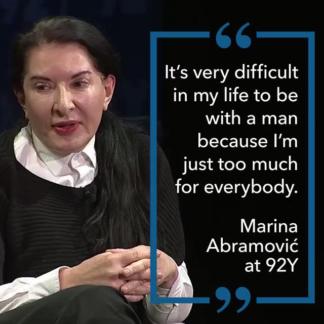 Happy Birthday Marina Abramovi . 