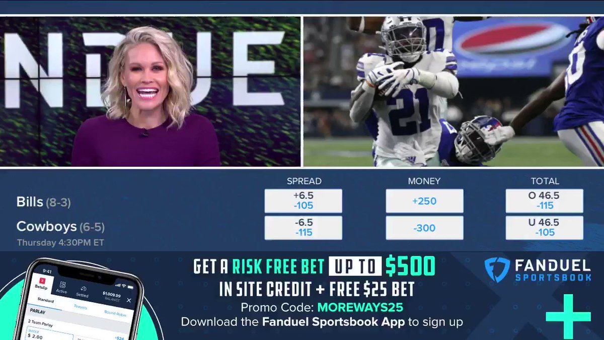 "The Cowboys are just 1-7 against the spread in the last eight years" 😳
Watch as @icecoldexacta, @mrogondino and @LisaKerney discuss the @FDSportsbook lines for Bills-Cowboys ⬇️