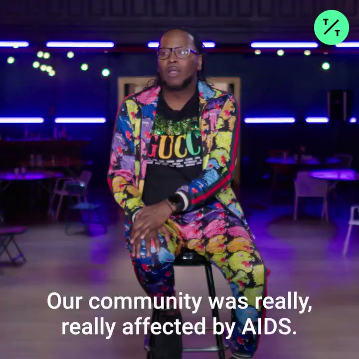 "Icons, legends, newbies, I mean, it didn't matter."From the @PoseOnFX stage, @gorgeousjack discusses the devastating toll HIV/AIDS had on the ballroom and LGBTQ+ community, and why many suffered in silence #WorldAIDSDay