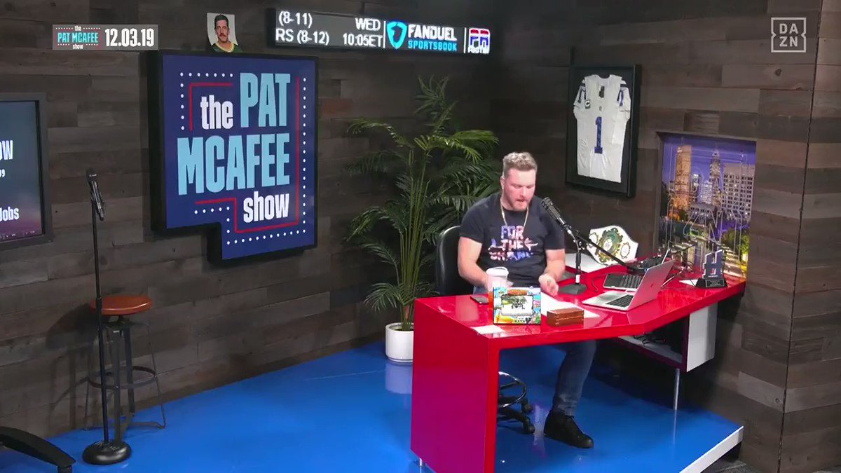 Pat McAfee (@PatMcAfeeShow) on Twitter photo 03/12/2019 23:15:54 Here's how I think the #CFBPlayoff rankings will play out #PatMcAfeeShowLIVE Here's how I think the #CFBPlayoff rankings will play out #PatMcAfeeShowLIVE