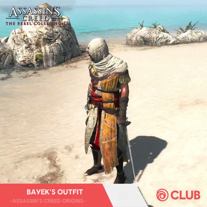 assassin's creed rebel collection outfit