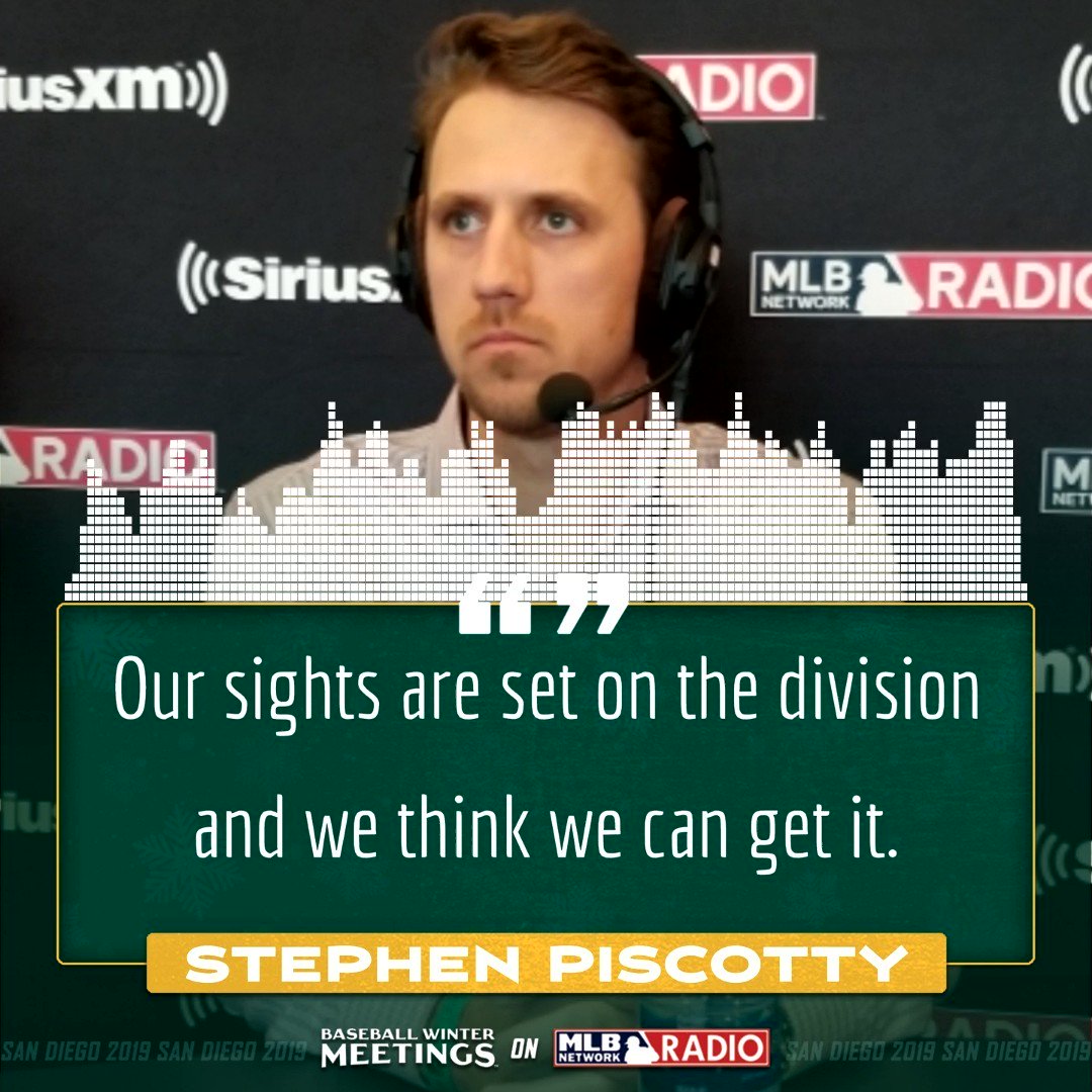 Stephen Piscotty and the A's are focused on one thing in 2020.@Athletics | #Athletics | #RootedinOakland