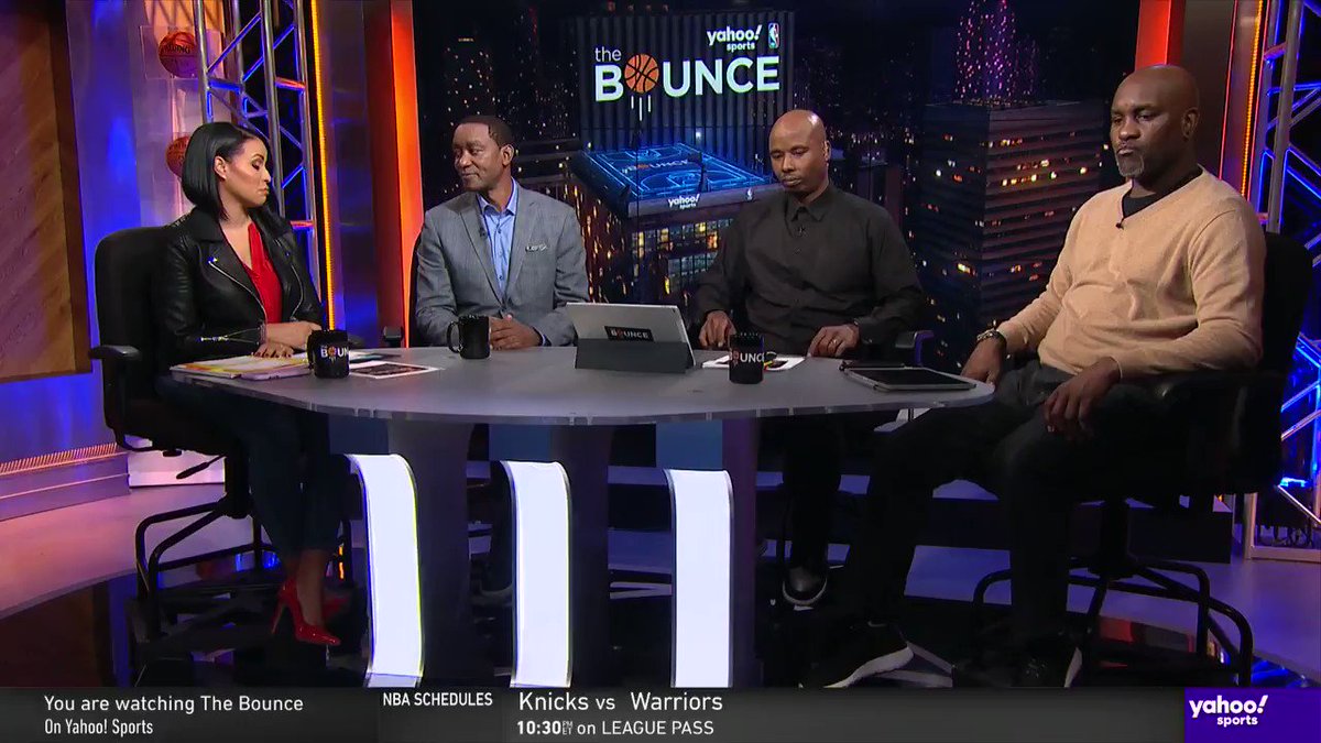 Isiah Thomas, @GaryPayton_ and @QRich share which player was the hardest for them to defend...
...and none say Michael Jordan ๐ค #TheBounce