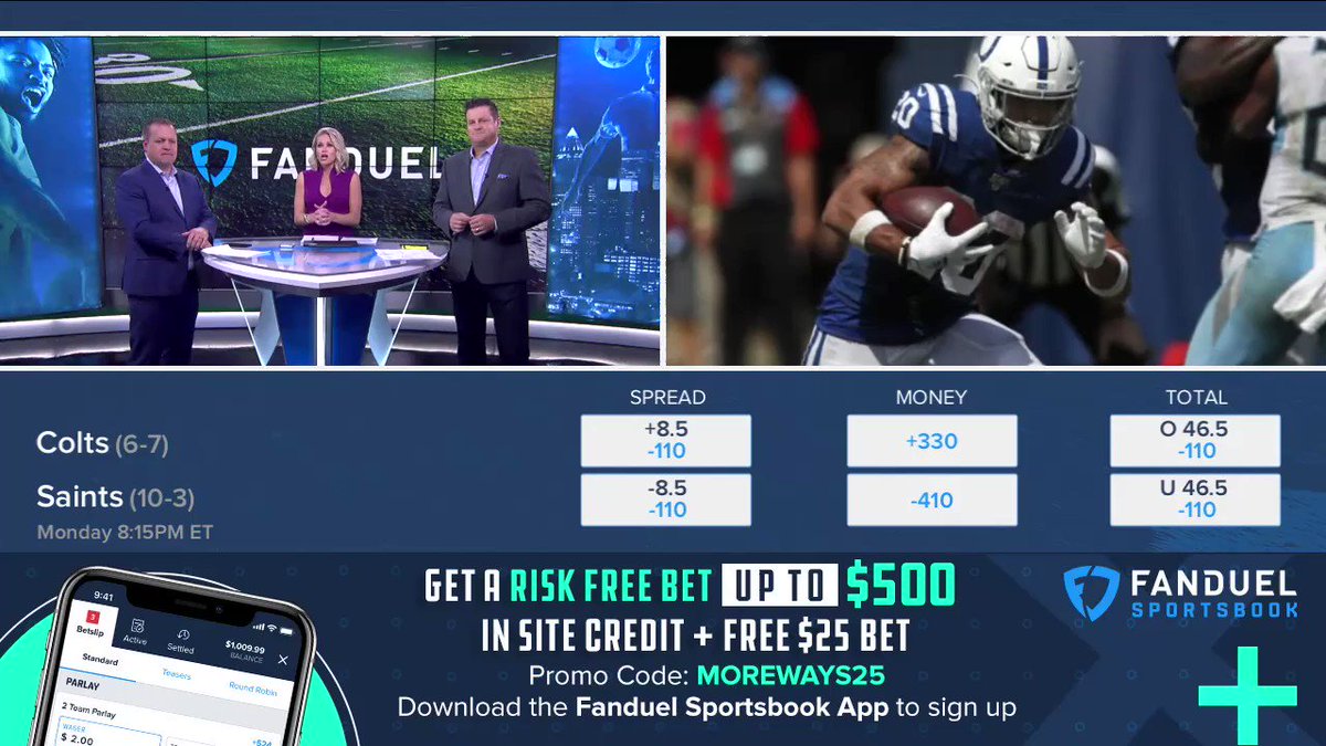 Watch @icecoldexacta and @mrogondino go back and forth on whether the 8.5 spread is too large for the Saints to cover 👀