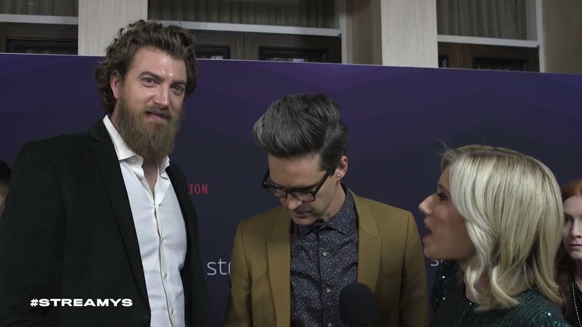 Show of the Year winners @rhettandlink reflecting on some LOLs from #streamys history. https://t.co/w4KgwOVayR
