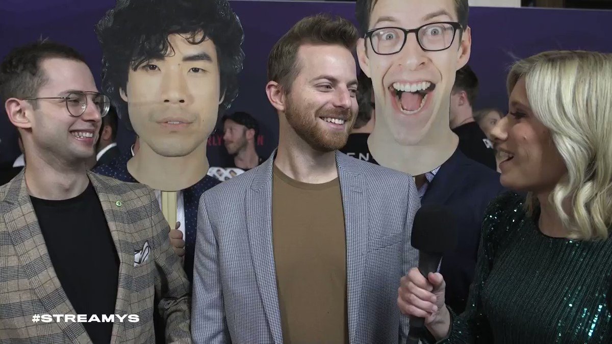 .@tryguys look back on 2019 and play "this or that" on the #streamys red carpet! https://t.co/RVVKifCNJL