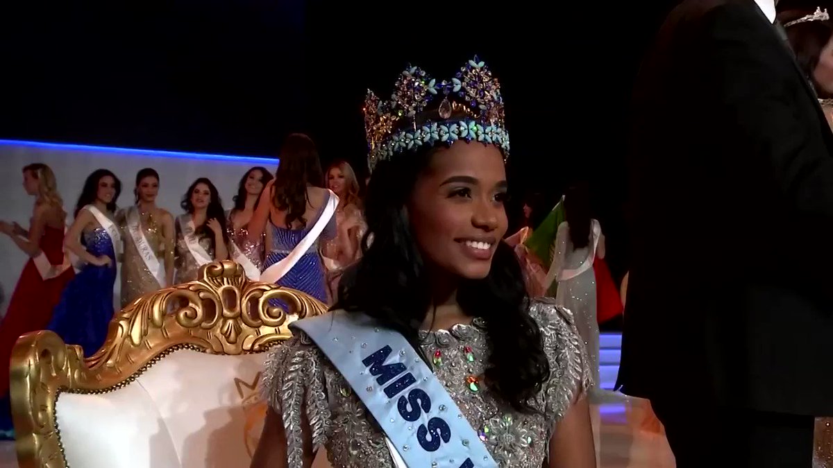 โWe are going to pray first and thank God. And then weโre going to eatโฆ lots of cake,โ said a jubilant Toni-Ann Singh of Jamaica, who won the Miss World 2019 pageant held in London https://reut.rs/35n0831ย
