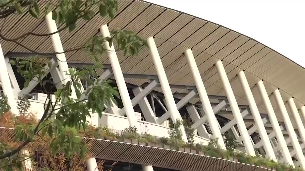 Shinzo Abe says the Tokyo 2020 Olympics is an opportunity to showcase ‘Japan’s power to the world’ as he inaugurates the National Stadium built for next year’s games https://reut.rs/2EjCfha