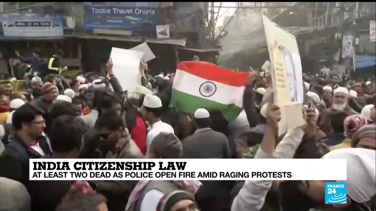 🇮🇳 Police banned public gatherings in parts of #NewDelhi and other cities for a third day Friday and cut internet services to try to stop growing protests against the #citizenshiplaw.The #CAA_NRC_Protests in #India have already left at least eight dead