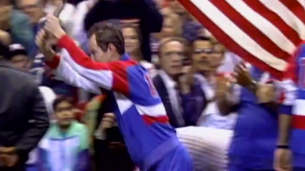 Happy birthday to our 5-time champion, John McEnroe We hope the celebrations are as good as this today... 