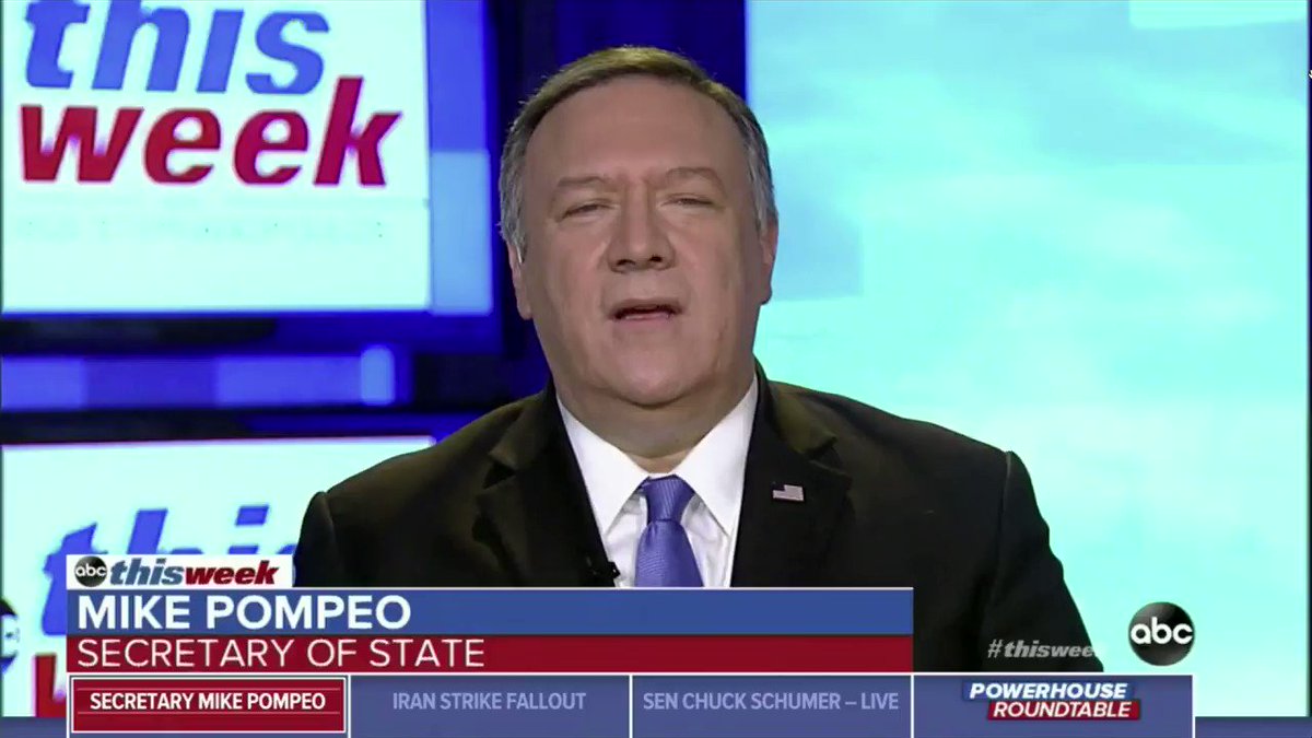 .@SecPompeo: Itโs very clear the worldโs a safer place. Qassem Soleimani no longer walks the planet. President @realDonaldTrump made the right decision to stop Soleimani from the terror campaign that heโd been engaged in against America and prevent the future plans that he had.