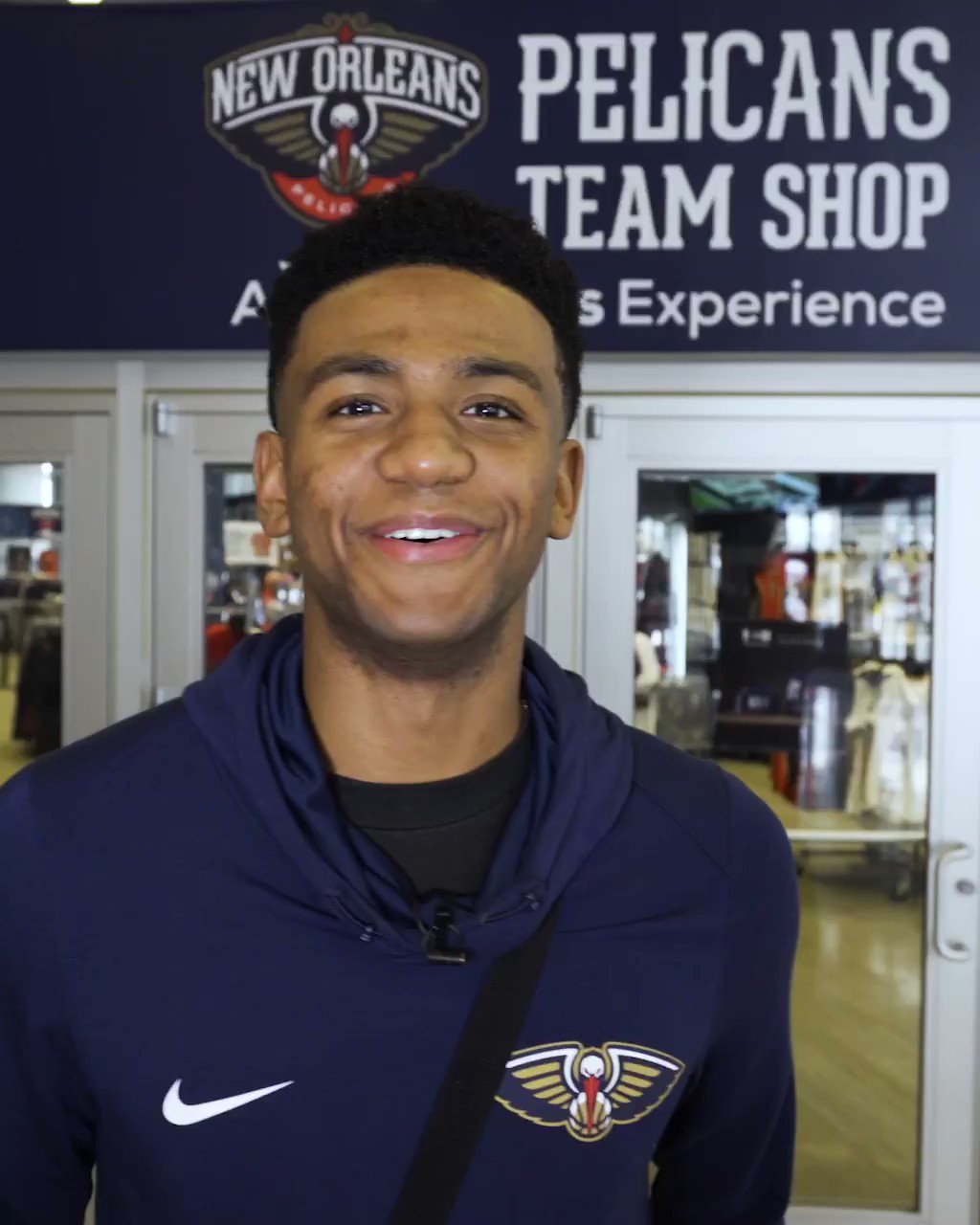 New Orleans Pelicans on X: .@TheReal_NAW1 hosted our “Styled Out” contest  winner at the Pelicans Team Shop! NAW offered gameday fashion advice,  provided a $500 gift card to the store, and surprised