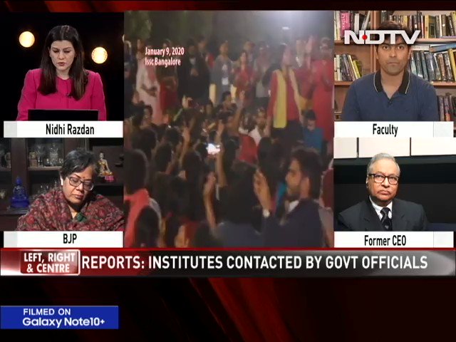 .@LRC_NDTV | "The government should wake up to the fact that there is something very wrong in the manner in which they are conducting themselves": Jawhar Sircar, Former CEO, Prasar Bharti on protests against the amended #CitizenshipAct.Watch full show: https://www.ndtv.com/video/news/left-right-centre/anti-caa-scientists-scholars-under-government-lens-537744 …